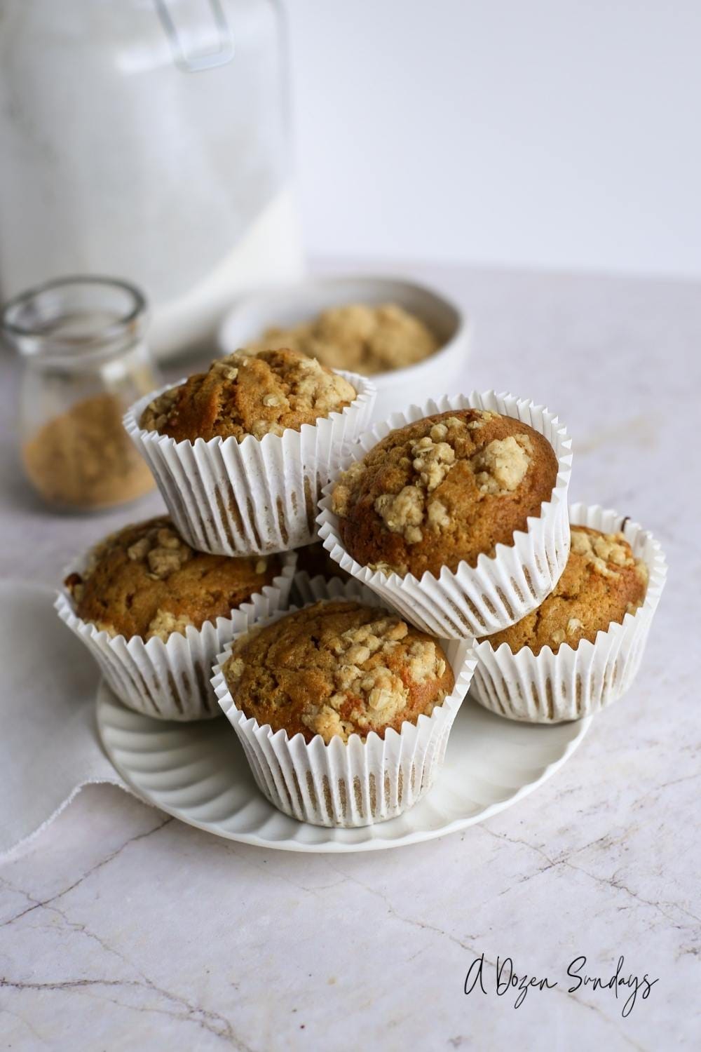 Spiced Pumpkin Muffins Recipe A Dozen Sundays