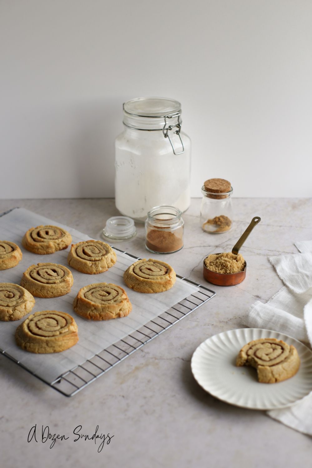 Easy Cinnamon Swirl Cookie Recipe