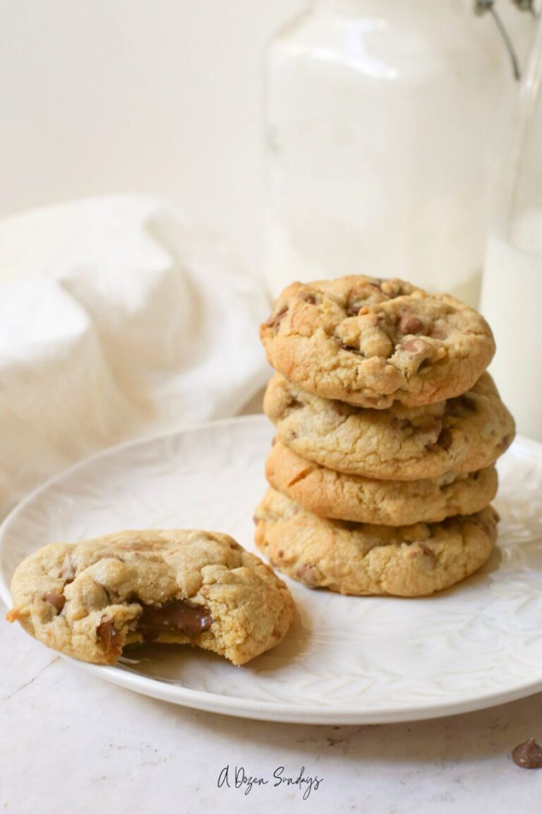 Nutella Stuffed Cookies