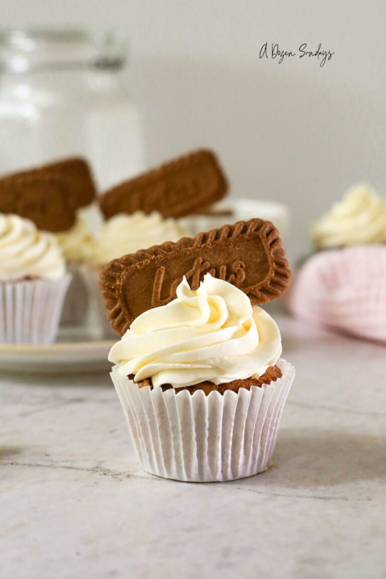 Easy Biscoff Cupcakes Recipe