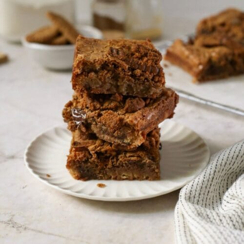 Biscoff Brownies