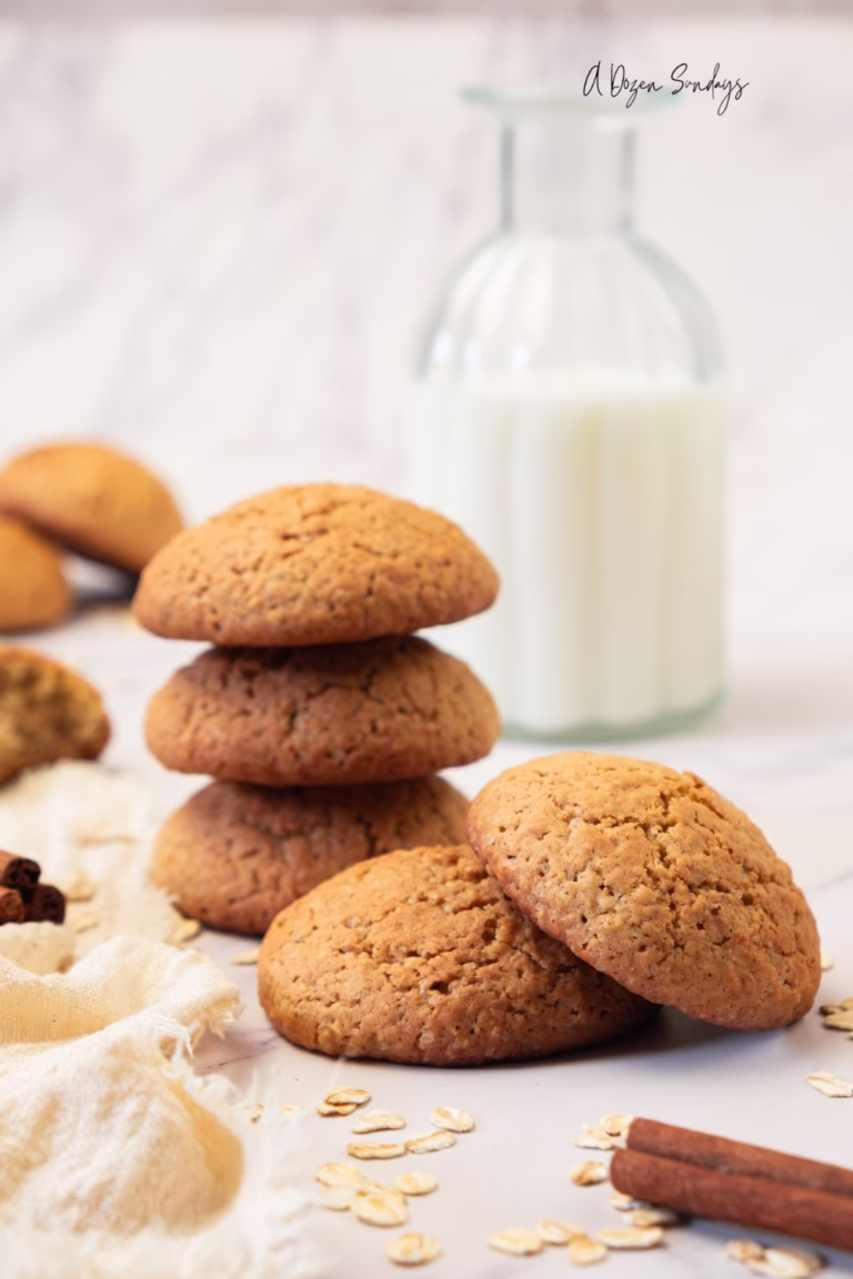 Chewy Oatmeal Cookies