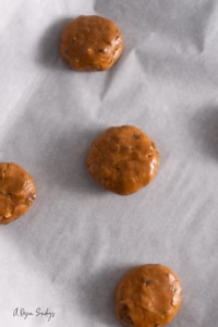 Soft Chocolate Chip Walnut Cookies dough