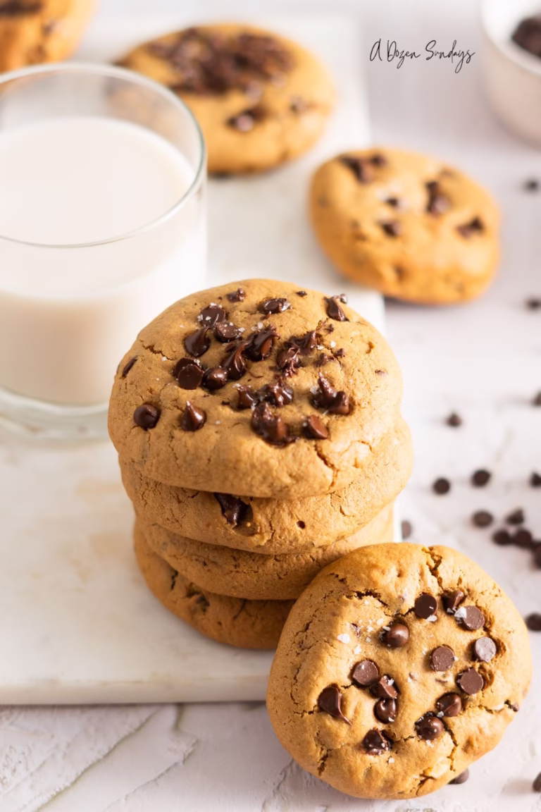 Soft Chocolate Chip Walnut Cookies
