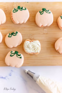 Pumpkin Macarons
