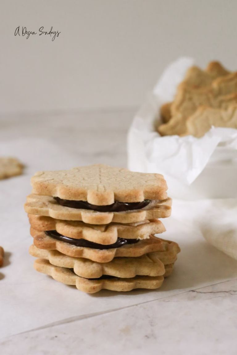 Pumpkin Spice Latte Sandwich Cookies