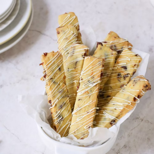 Cranberry Orange Shortbread