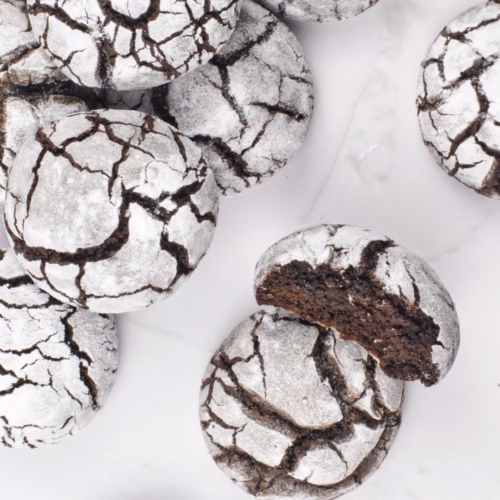 Chocolate Crinkle Cookies